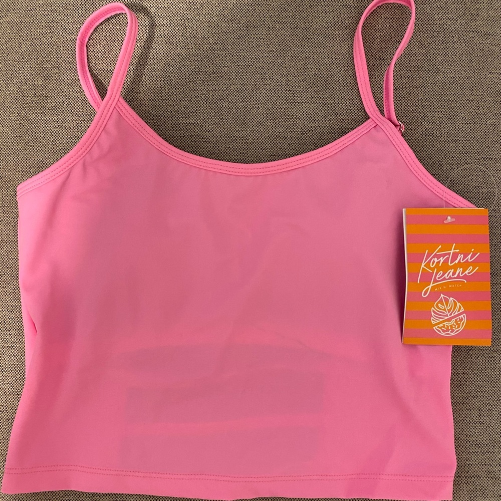 NWT Kortni Jeane Latter Back Top